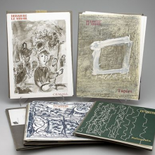 Thumbnail image for Bukowskis Market, Derriere le Miroir Med bla Chagall och Giacometti