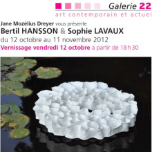Thumbnail image for Bertil HANSSON & Sophie LAVAUX du 12 octobre au 11 novembre 2012