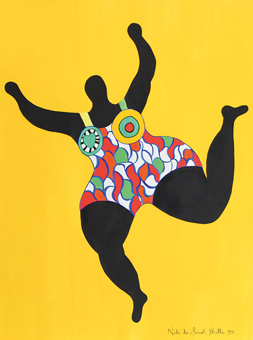 Post image for Galerie BEL ’ ART ”Niki de Saint Phalle”  Vernissage 4 oktober  klockan 17 – 19.