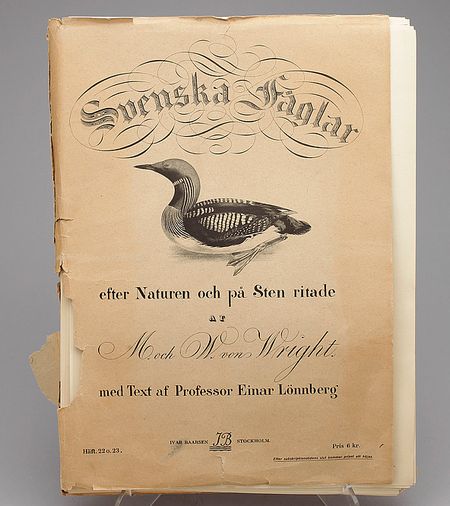 Post image for Bukowskis Market ,litografier ur Svenska fåglar av bröderna von Wright
