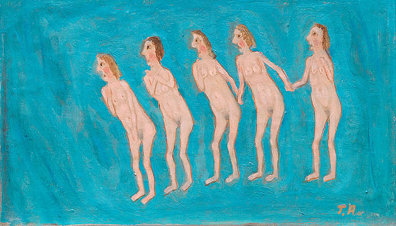 Post image for Blomqvist Teddy Røwde Fem nakne kvinner Visningen er åpen hver dag t.o.m. 19. mars 