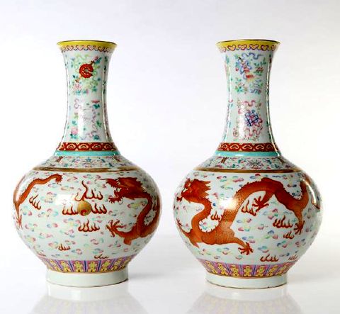 Post image for Skånes Auktionsverk  kinesiska parvaser från 1900 sålda för hela 450 000 kr
